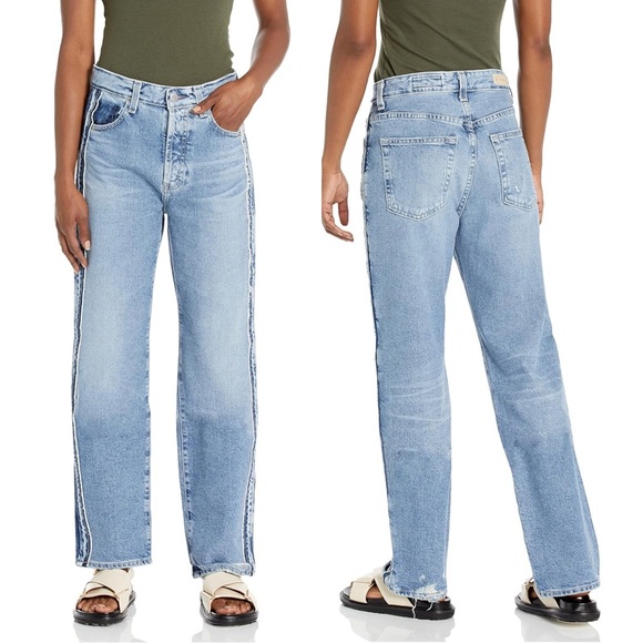 Ag Adriano Goldschmied Denim - AG Adriano Goldschmied High Rise Vintage Fit Alexxis Straight Released Jeans 25